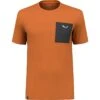 SALEWA Pure Logo Pocket Merino T-Shirt - Men's