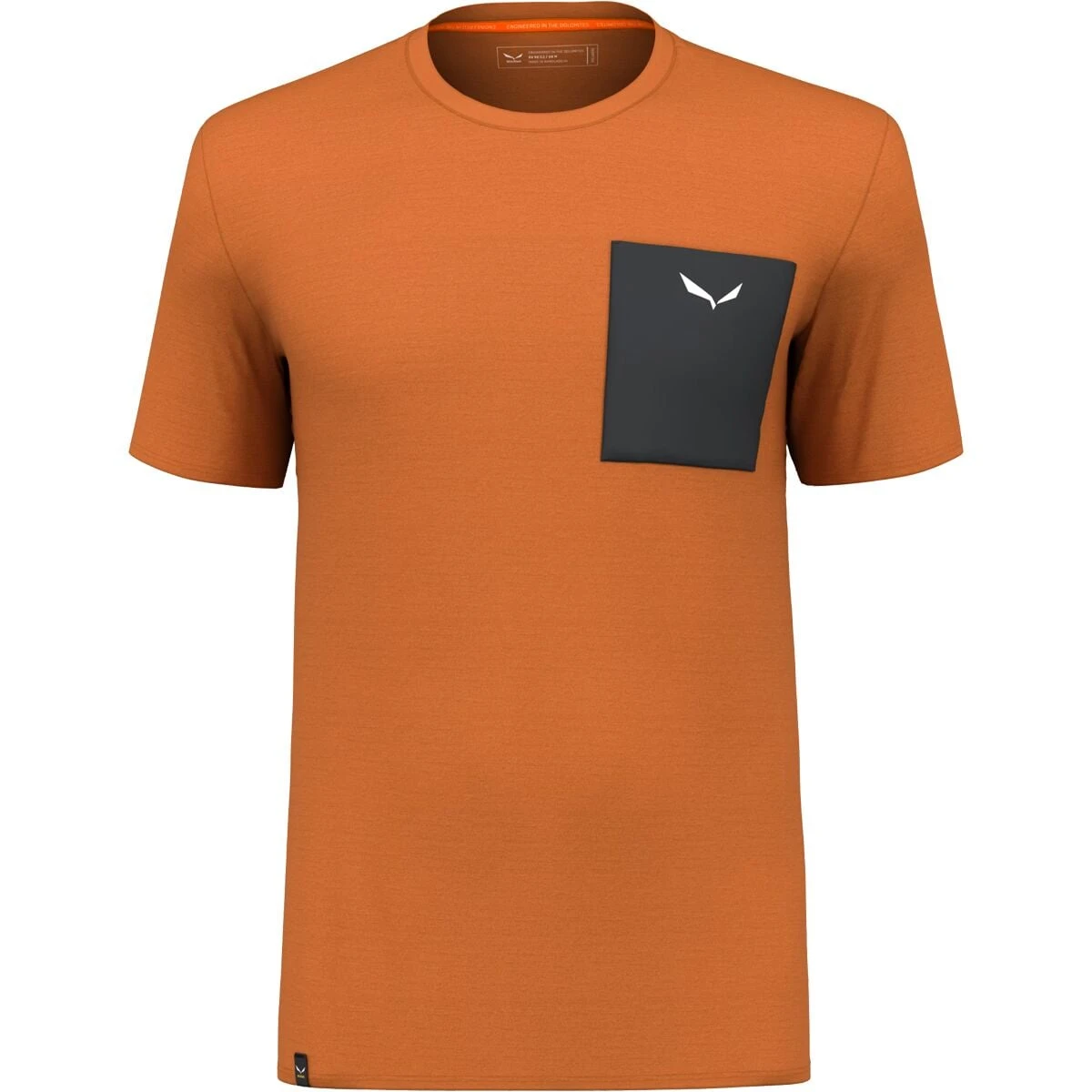 SALEWA Pure Logo Pocket Merino T-Shirt - Men's