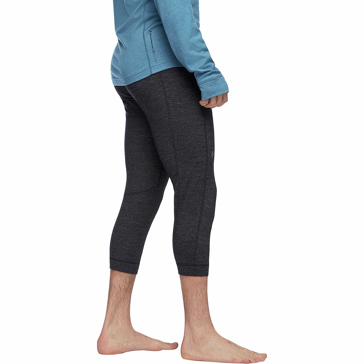 Black Diamond Solution 150 Merino Base 3/4 Bottom - Men's - Image 2