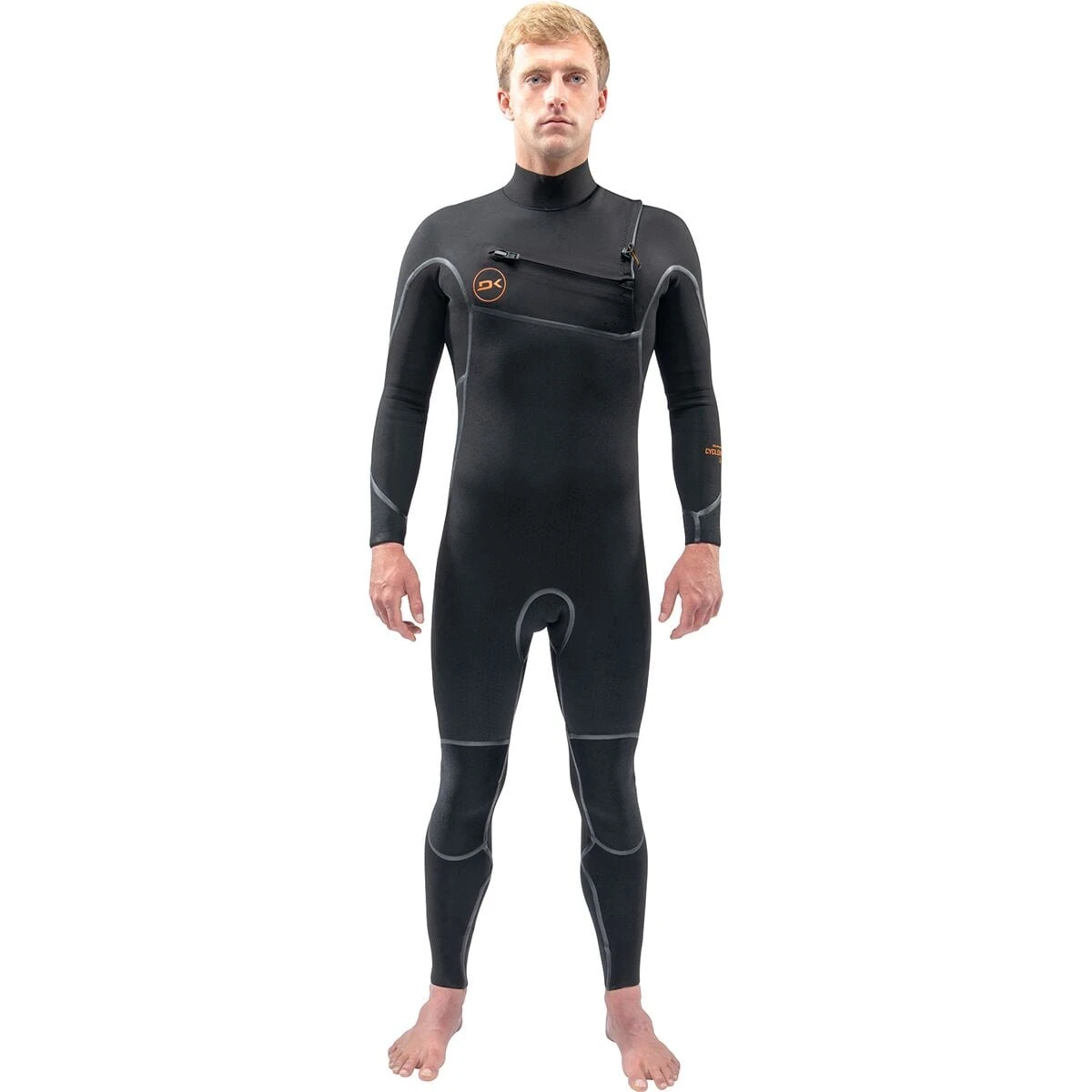 Cyclone Chest-Zip Full Suit 3/2mm Wetsuit - Men's - Image 2