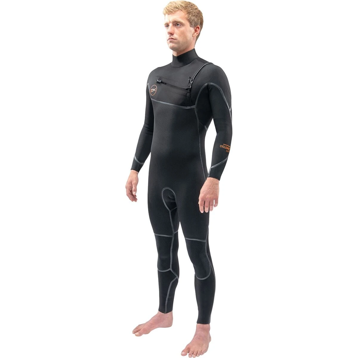 Cyclone Chest-Zip Full Suit 3/2mm Wetsuit - Men's - Image 3