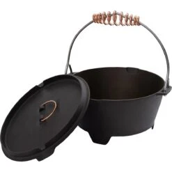 Barebones Polished Cast Iron 4qt Dutch Oven