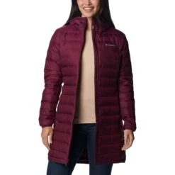 Columbia Lake 22 Long Hooded Down Jacket - Women's