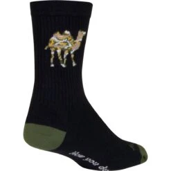 SockGuy CamelFlage 6in Sock