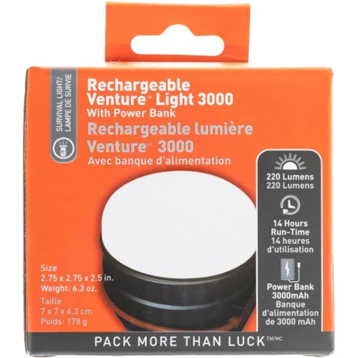 Venture Light 3000 Recharge + Power Bank - Image 6