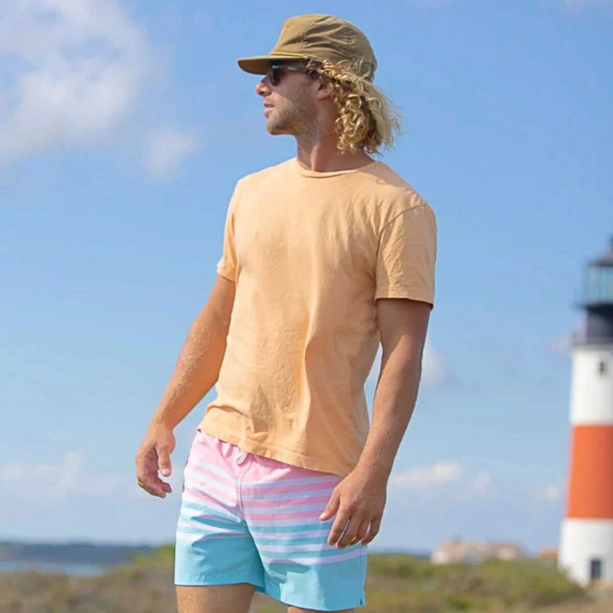 On The Horizons 5.5in Stretch Swim Trunk - Men's