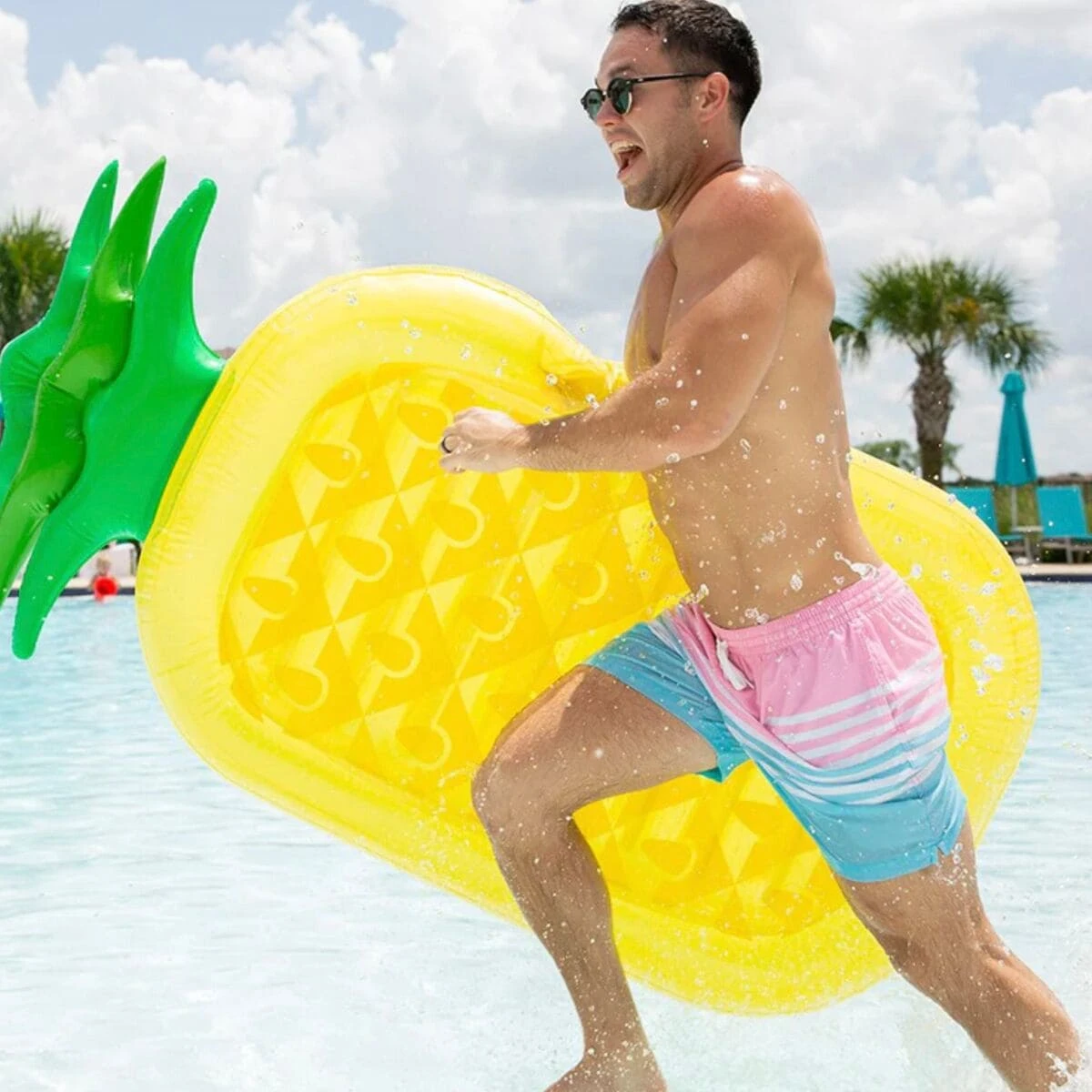 On The Horizons 5.5in Stretch Swim Trunk - Men's - Image 3